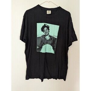 Harry Styles Love On Tour 2021 Size Large Black T-Shirt One Direction Pre Owned
